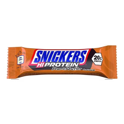 snickers hi protein bar peanut butter flavour 20 g protein