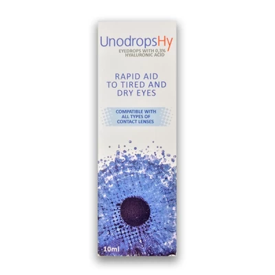 Unodrops Hy Eye Drops 0.3% 10ml