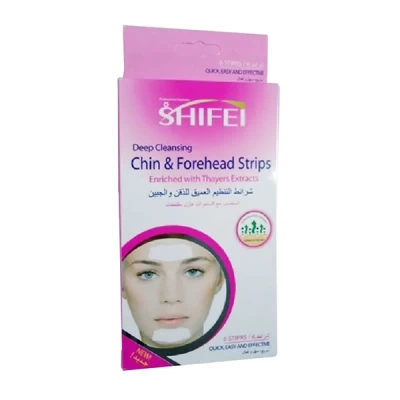 Shifei Deep Cleansing Chin And Forehead Strips 6's