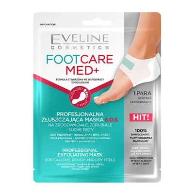 eveline foot care exfoliating mask 