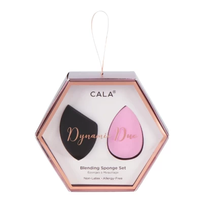 cala dynamic duo blending sponge black / pink