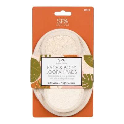 cala face & body loofah set beige