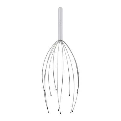 cala head massager silver