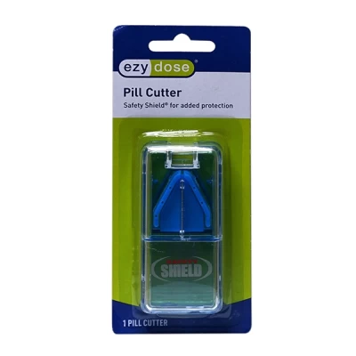Ezy Dose Al Safety Clear Tablet Cutter