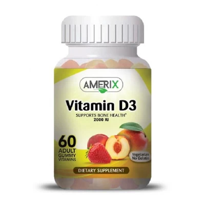 Amerix Vitamin D3 2000 Iu 60 Adult Gummies