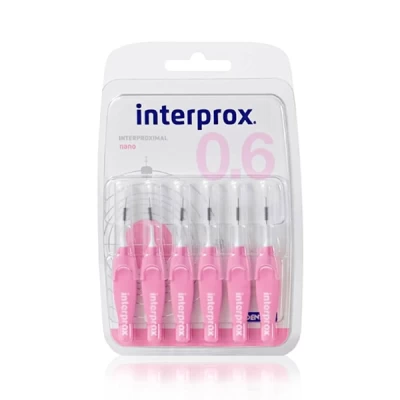 interprox interdental brush 0.6 mm 6 pcs