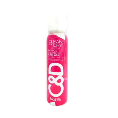 Clean & Dry Intimate Cleansing Foam Wash 85g