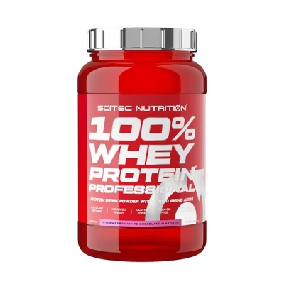 Scitec 100% Whey Protein Professional Strawberry White Chocolate Powder 920g