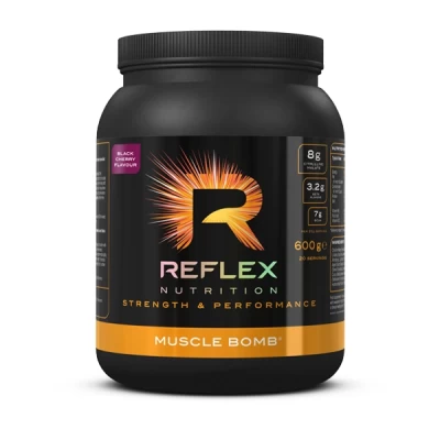 Reflex Muscle Bomb Black Cherry  Caffeine Free 600g