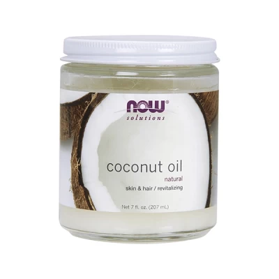 Now Natural Coconut Oil For Skin & Hair 207 Ml