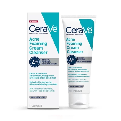 cerave acne foaming cream cleanser 150 ml