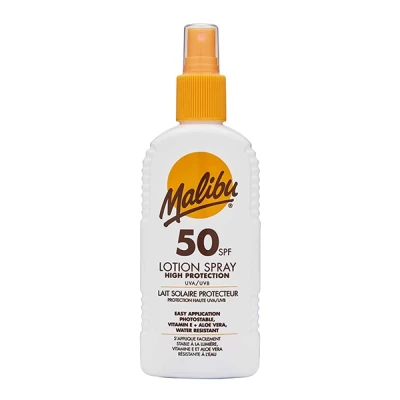 Malibu Sunscreen Lotion Spray Spf 50 200ml