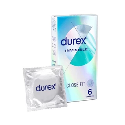 Durex Invisible Condom 6 Pcs