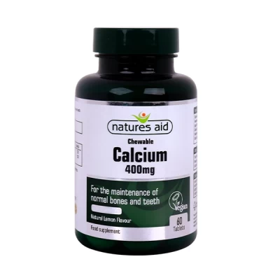 Natures Aid Calcium 400mg 60 Tab