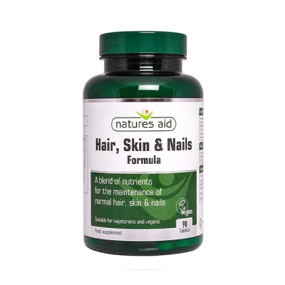 Natures Aid Hair Skin Nails 30 Tab