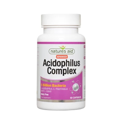 Natures Aid Acidophilus Complex Cap 60's