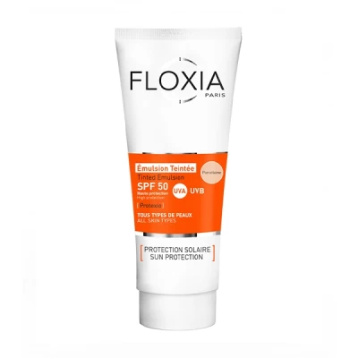 Floxia Sunscreen Tinted Emulsion Spf 50  50ml