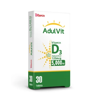 Ditamin Vitamin D 5000 Iu 30 Tablets