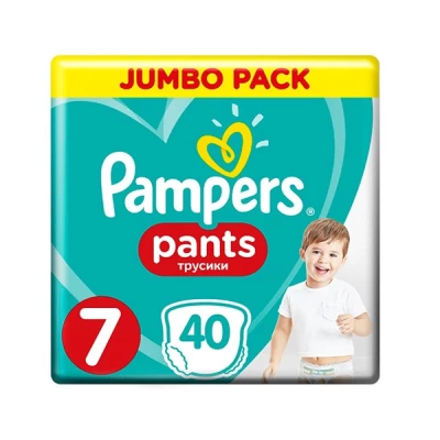 Pampers Baby Dry Pants Size Seven 40 Pants