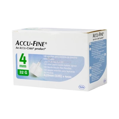 Accu Fine 4 Mm 100 Needles