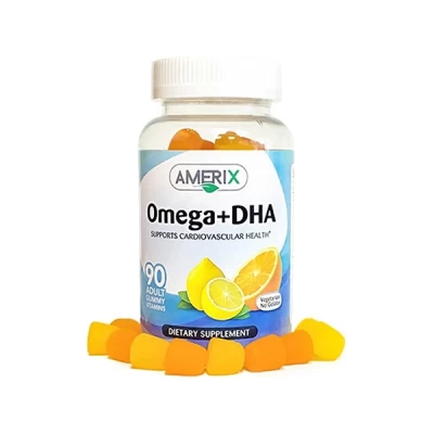 Amerix Omega + Dha 90 Adult Gummy