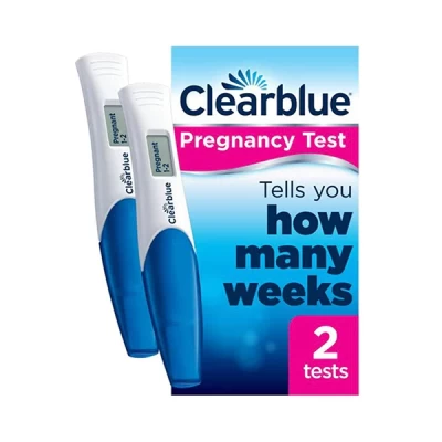 Clearblue Two Digital Pregnancy Test With Weeks Indicator