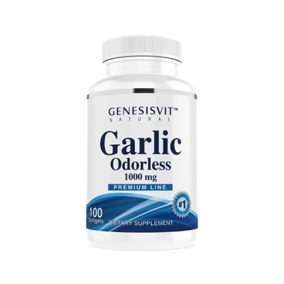 Genesisvit Garlic Odorless 1000 Mg 100 Softgels