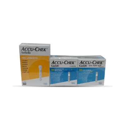Accu Chek Guide Offer 100 Strips + 100 Lancets