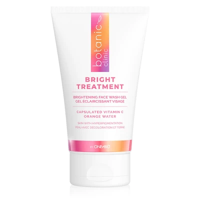 botanic clinic bright treatment face wash gel 150ml