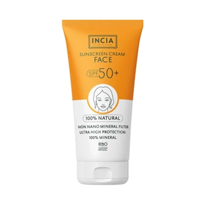 Incia Sunscreen Face Cream Spf 50+ 50ml