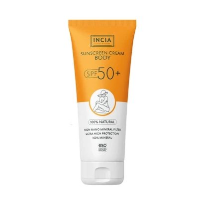Incia Sunscreen Cream Body Spf 50+ 150ml