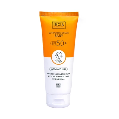 Incia Sunscreen Cream Baby Spf 50+ 100 Ml