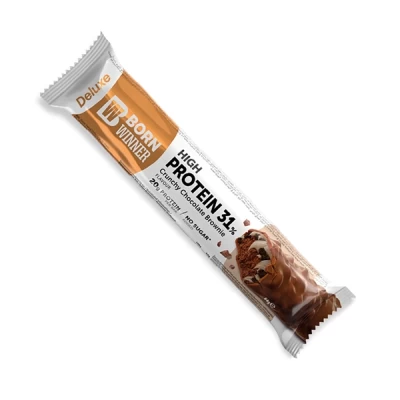 Born Winner Deluxe Protein Bar Crunchy Chocolate Brownie 64gm