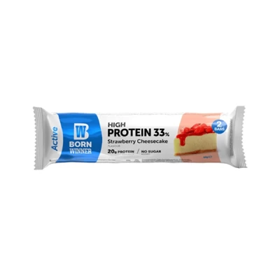Born Winner Active Protein Bar Strawberry Cheesecake 30gm