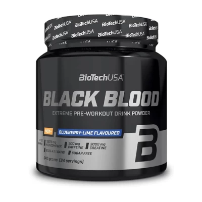 Biotech Usa Black Blood Blueberry Flavored Sugar Free 300g
