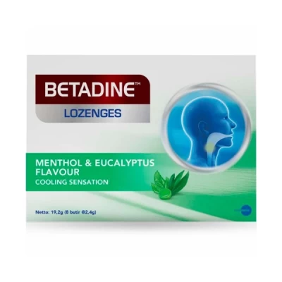 Betadine Sore Throat Lozenges Menthol 24 Pcs