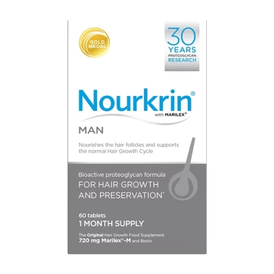 Nourkrin Man Hair Vitamins 60's
