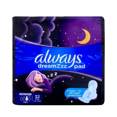 Always Dreamzzz Maxi Thick Night Offer 4 Box * 8 Pads