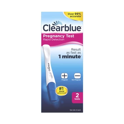 Clearblue Pregnancy Test Double Check + Date Combo Pack 2  Tests