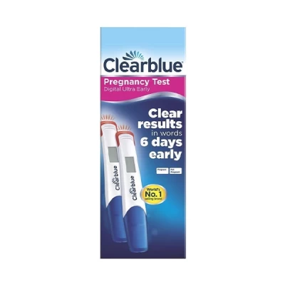 Clearblue Pregnancy Test Digital Ultra Early Digital 2 Tests