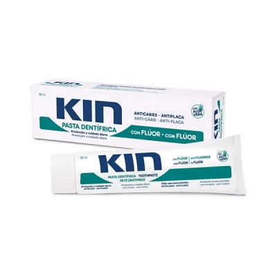kin anti plaque toothpaste with aloe vera 160g