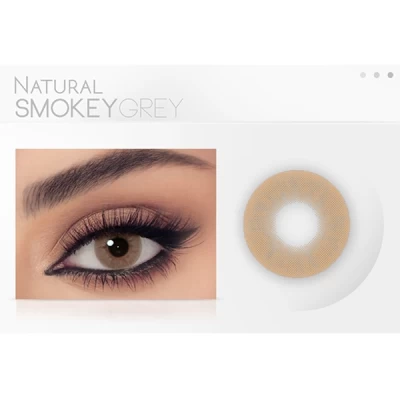Celena Monthly Contact Lenses Smokey Grey