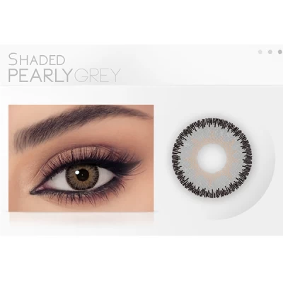 Celena Monthly Contact Lenses Pearly Grey