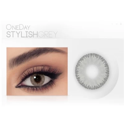 Celena Daily Contact Lenses Stylish Grey 5 Pairs