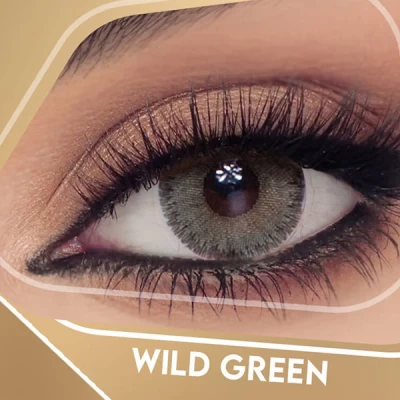 Celena Daily Contact Lenses Wild Green 5 Pairs