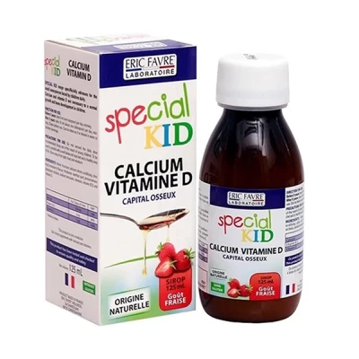 سبشيال كيد شراب فيتامين دال مع الكالسيوم 125 مللي