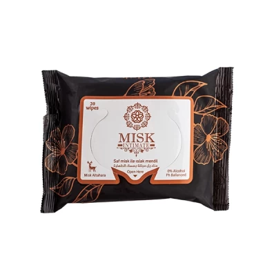 Misk Intimate 20 Wipes