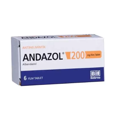 Andazol 200mg Tab 6's