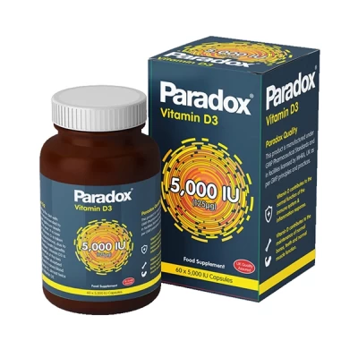 بارادوكس  فيتامين د3 + كيه 2  30 كبسوله
