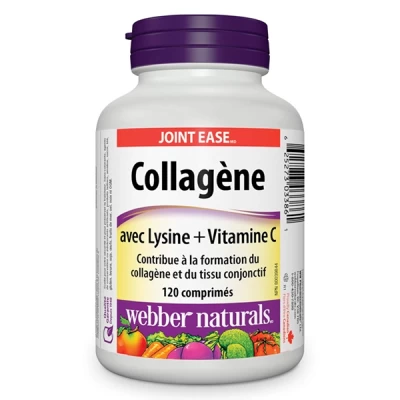 Webbernaturals Collagen With Lysine,vit C 120 Tab